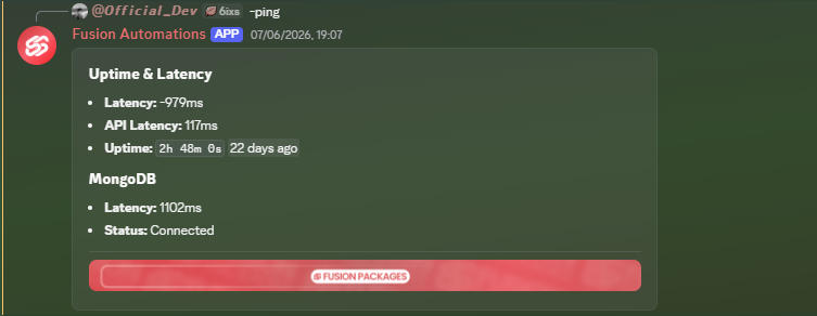 Ping System V2